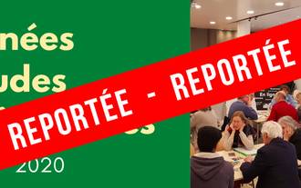 Journées d'études participatives 
2020